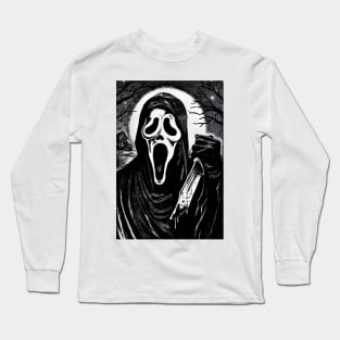 Ghostface Scream mask Long Sleeve T-Shirt